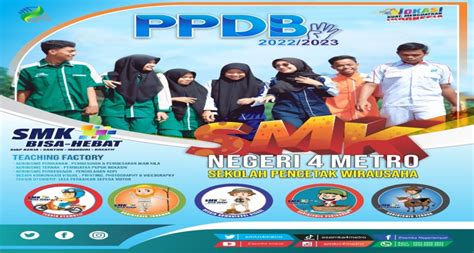 Informasi Ppdb Smkn 4 Metro Smk Negeri 4 Metro