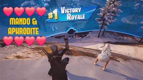 Fortnite Solos Victory Royale With Aphrodite Youtube