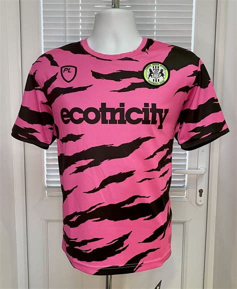 Forest Green Rovers Away Football Shirt 2022 2023 Sponsored By Ecotricity