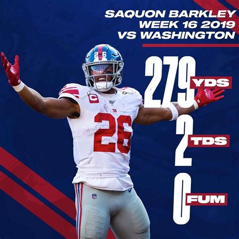 Saquon Barkley Stats