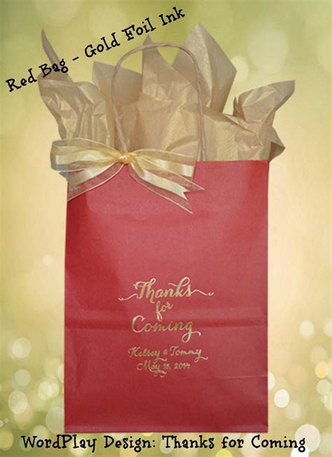 Personalized Wedding Gift Bags | IUCN Water