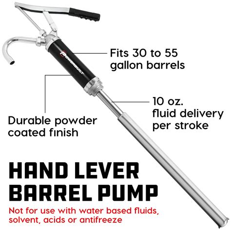 Powerbuilt Lever Action Barrel Hand Pump Ebay