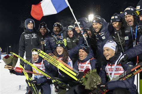 Jeanmonnot Anchors French Mixed Relay Triumph