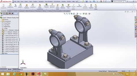 Design And Assembly Of Mechanical Part 2 In Solidworks YouTube