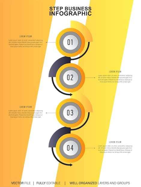 Vektorset Von Business Infograph Vektoren Premium Vektor