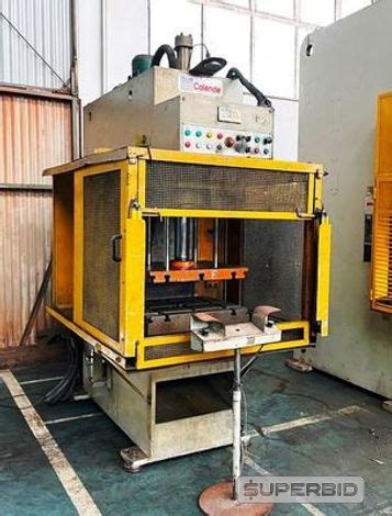 leilao de prensa rebarbadora vertical p pecas de aluminio calende cap