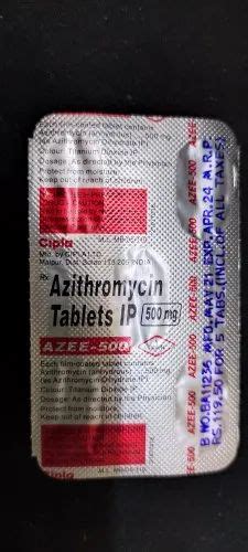 Azee Mg Tab At Rs Box Azithromycin Tablets In Surat Id