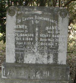 John Henry Dawson Find A Grave Memorial