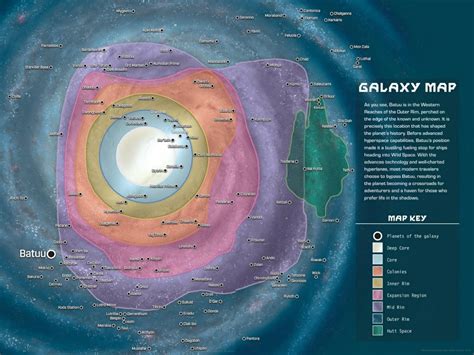 Mandalorian Space Map