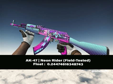 024fv Ak 47 Neon Rider Ft Csgo Skins Knives Video Gaming Gaming