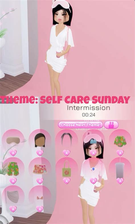 Self Care Sunday Dress To Impress In 2024 Dress To Impress Vip