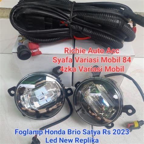 Jual Foglamp Lampu Bemper Mobil Honda All New Brio Tahun 2023 Up Led