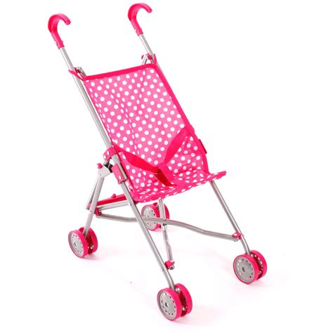 BAYER CHIC 2000 Poussette Canne Pour Poupée Mini Rose pas cher en ligne