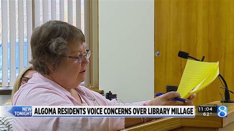 Algoma Township Residents Voice Concerns Over Library Vote Set For May