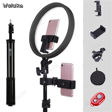 Photo light ring lamp 40cm photo studio ringlight for vlog camera youtube phone LED selfie ring ...