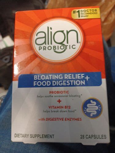 Align Probiotic Bloating Relief Food Digestion Capsules