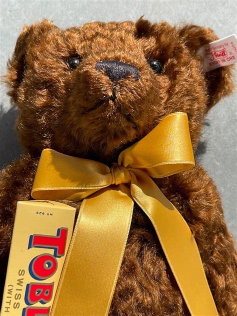 Steiff Teddybär Toblerone Knopf im Ohr Schoggi Bär lim Aufl Acheter