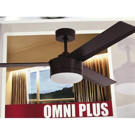 Jual MT EDMA 52IN OMNI PLUS Kipas Ceiling Fan Dengan Lampu Hias Hitam