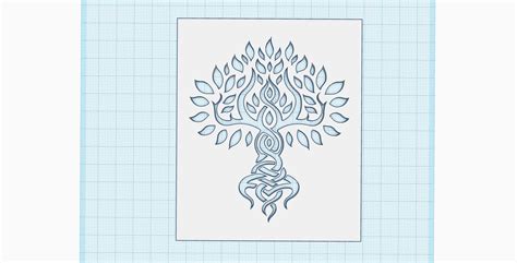 Tree Of Life Stencil Printable