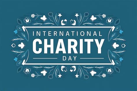 Premium Vector International Day Of Charity Concept Illustration Vector