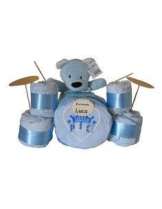 Bater A De Pa Ales Azul Regalo Original Reci N Nacido Baby Shower