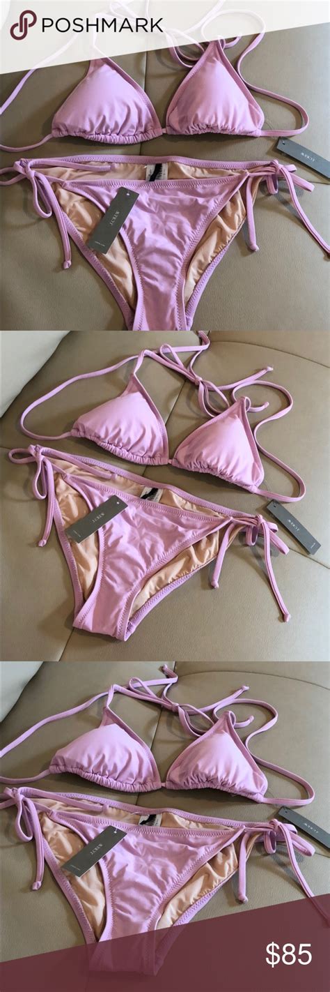 Bubble Gum Pink Bikini J Crew Bikinis Pink Bikini Bubblegum Pink