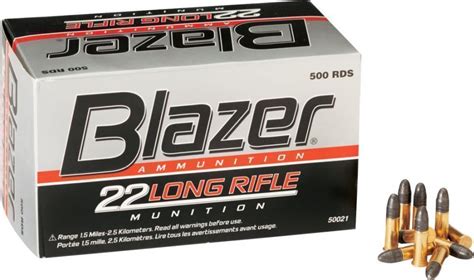 CCI Blazer .22 LR 40 Grain LRN 500 Rnds - $19.42 (Free Shipping over $50) | gun.deals