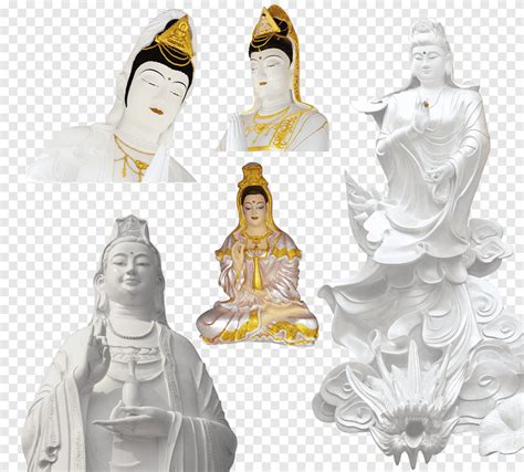 Buddhahood Guanyin Avalokite Vara Amit Bha K Itigarbha Stone Carving