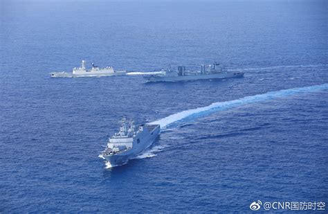 中国海军第31批护航编队远海大洋砺兵忙编队护航编队训练新浪新闻