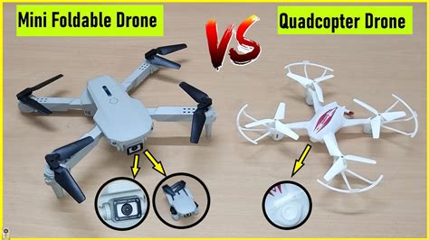 Mini Foldable Drone VS Mini Quadcopter Drone Best Budget Drone To