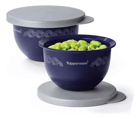 Tupperware Tigela Murano Oriente Ml Azul Kit Pe As Mercadolivre