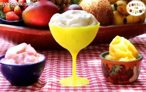 Como Fazer Gelado De Frutas Deliciosos Sabores Refrescantes