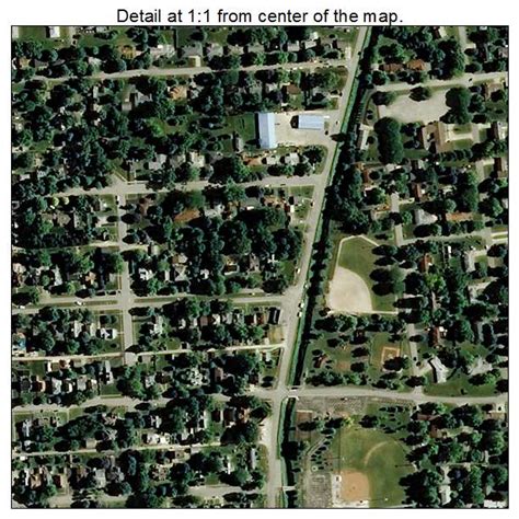 Aerial Photography Map of Kentland, IN Indiana