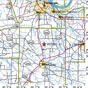 Hickory, Kentucky (KY) ~ population data, races, housing & economy