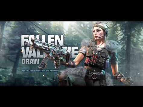 Fallen Valkyrie Draw Garena Codm Lucky Draw Spin Codm Youtube