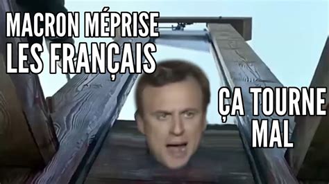 Macron méprise les français ça tourne mal YouTube