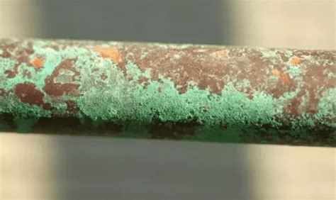 What Causes Green Corrosion On Copper Pipe In San Diego Pic Plumbing