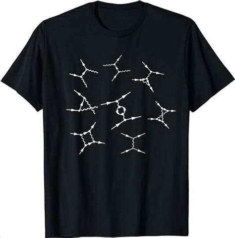 quantum physics Feynman Diagrams T-Shirt - Walmart.com