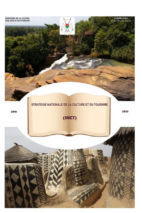 STRATEGIE NATIONALE DE LA CULTURE ET DU TOURISME SNCT 2018 2027