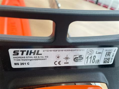 Stihl MS 261 C M VW Benzin Gemisch Landwirt