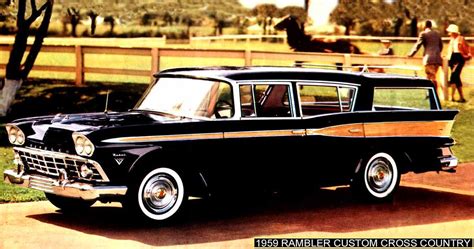 59 RAMBLER CUSTOM CROSS COUNTRY STATION WAGON BLACK LARGE Flickr