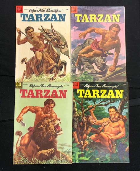 ComicConnect TARZAN 1948 72 Comic Book Group Lot FN 6 5