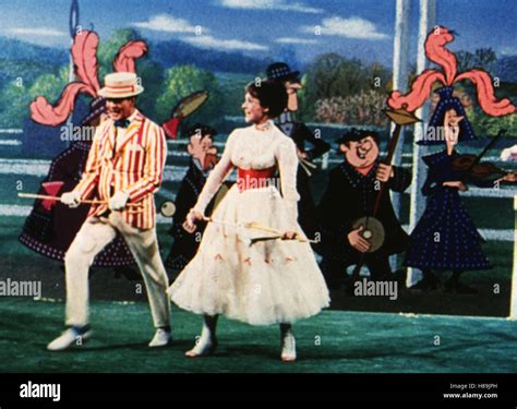 Mary Poppins Mary Poppins Usa 1964 Regie Robert Stevenson Julie Andrews Stockfotografie Alamy