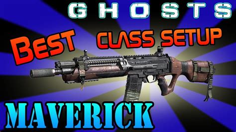 Call Of Duty Ghosts Maverick Best Class Setup Assault Rifle Sniper