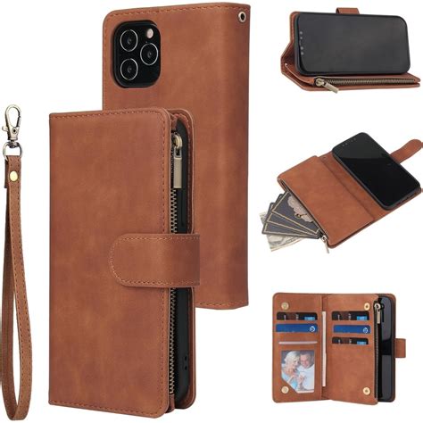 Mobigear Zipper Apple Iphone Hoesje Portemonnee Bookcase