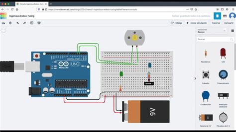 Tinkercad Básico Motor Y Leds Youtube