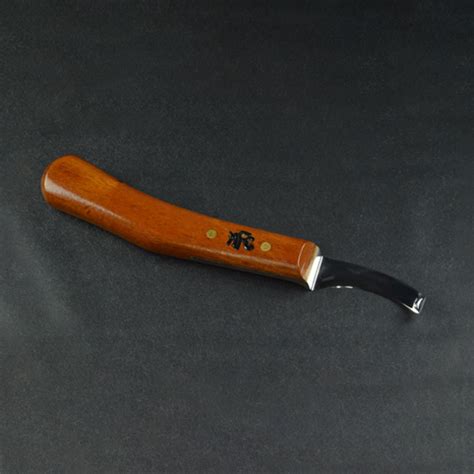 Mfc Long Curved Blade Knife With Long Wood Handle Mindanao Forge
