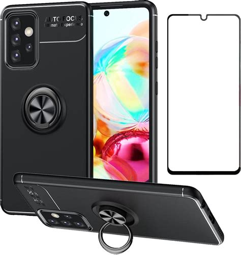 Asuwish Phone Case For Samsung Galaxy A53 5g 2022 With Tempered Glass