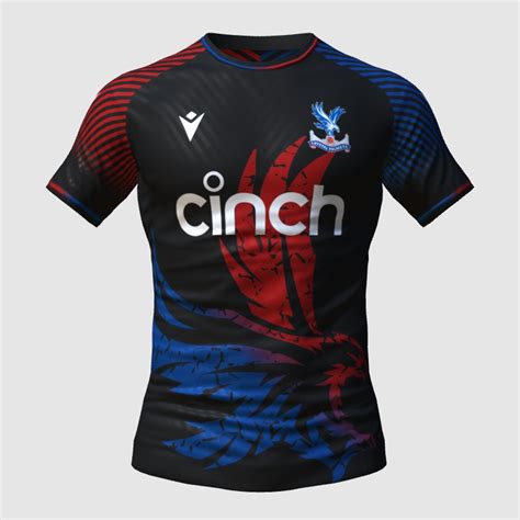 Crystal Palace Neon Third Kit Concept FIFA Kit Creator Showcase