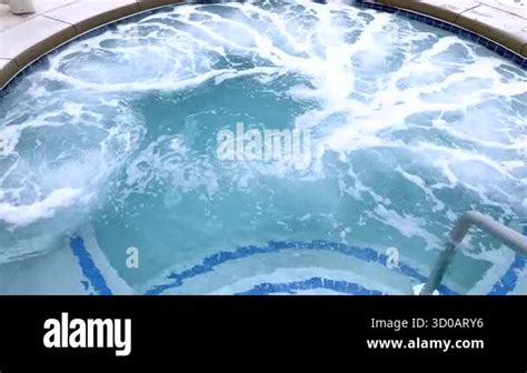 Circular Hot Tub Blue Stock Videos Footage HD And K Video Clips
